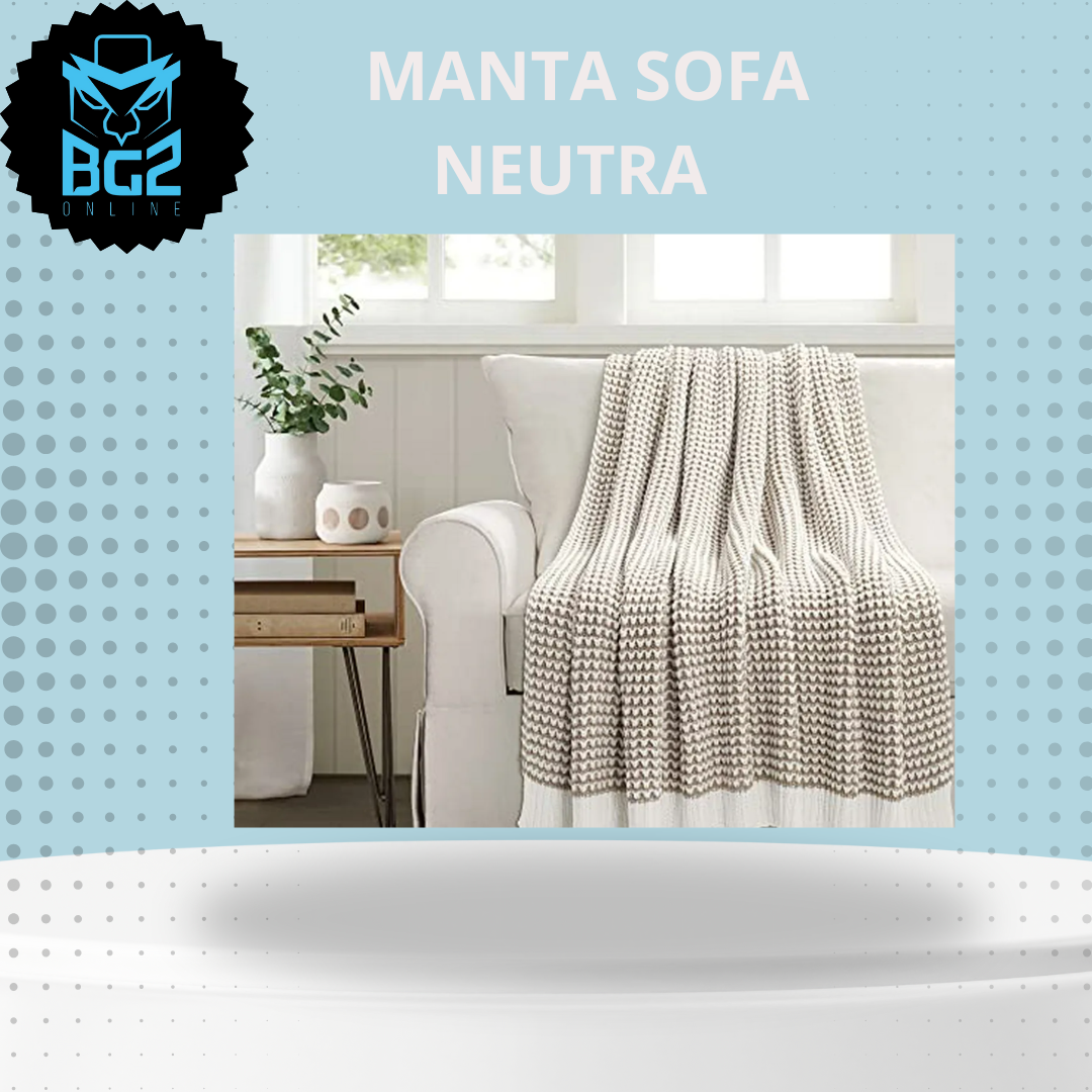 Miniatura 2 de MANTA SOFA NEUTRA
